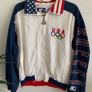 STARTER USA OLYMPIC SOCCER JACKET